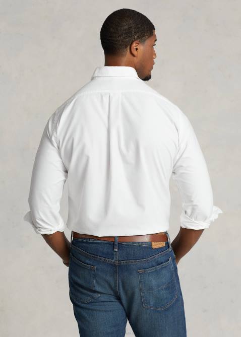 Men Ralph Lauren The Iconic Oxford Shirt 4DJ21436 White