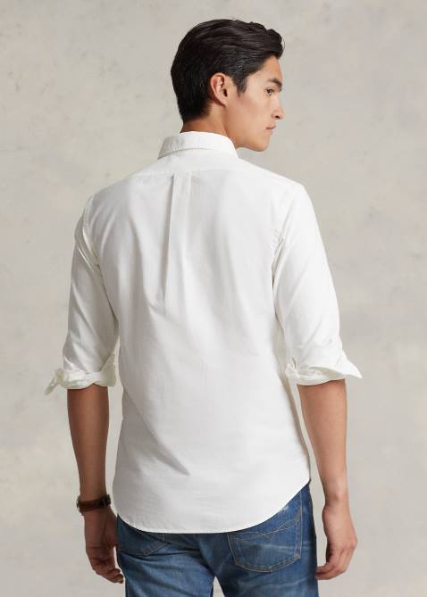 Men Ralph Lauren The Iconic Oxford Shirt-All Fits 4DJ28369 White