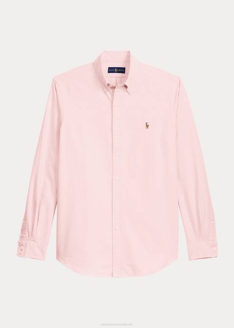 Men Ralph Lauren The Iconic Oxford Shirt-All Fits 4DJ28375 Pink
