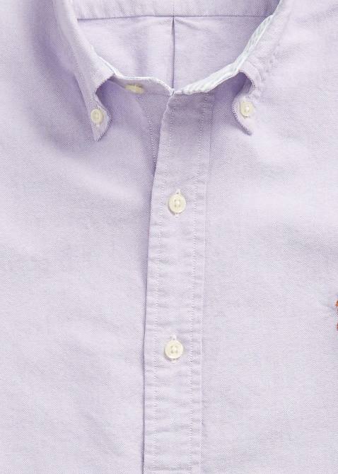 Men Ralph Lauren The Iconic Oxford Shirt-All Fits 4DJ28377 Thistle