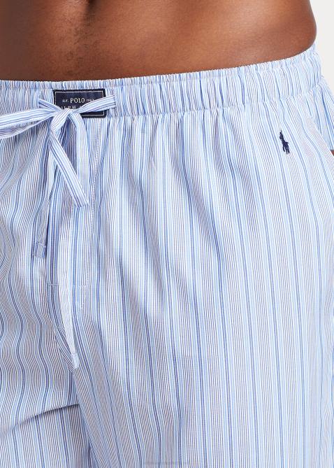 Men Ralph Lauren Striped Cotton Pajama Pant 4DJ28572 Andrew Stripe