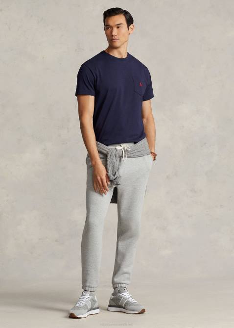 Men Ralph Lauren Jersey Pocket T-Shirt-All Fits 4DJ2247 Ink