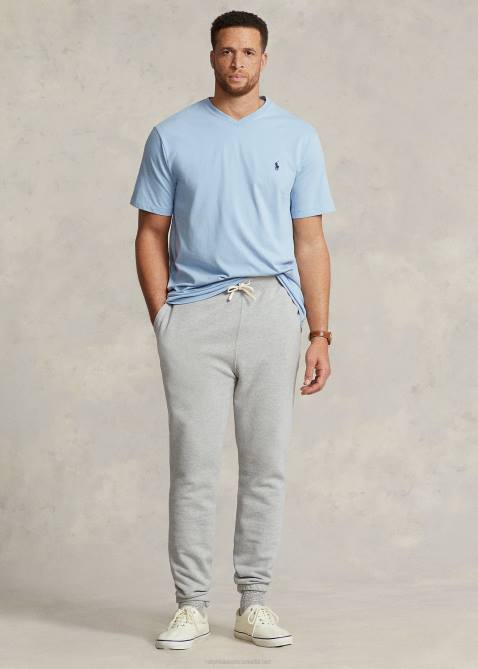 Men Ralph Lauren Jersey V-Neck T-Shirt 4DJ21414 Estate Blue