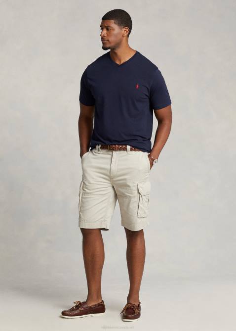 Men Ralph Lauren Jersey V-Neck T-Shirt 4DJ21842 Ink