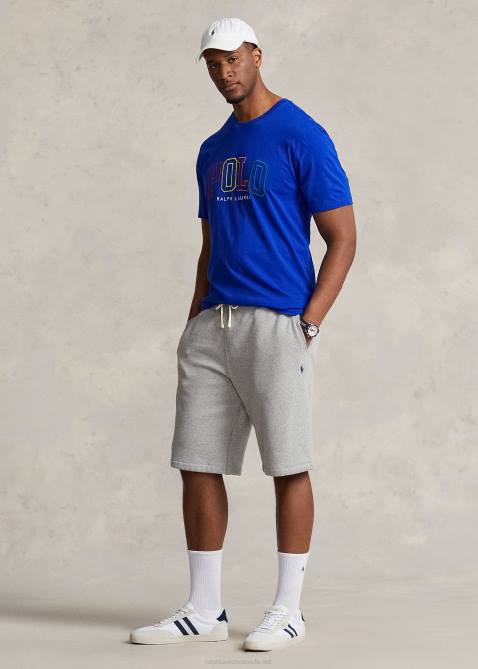 Men Ralph Lauren Logo Jersey T-Shirt 4DJ21502 Sapphire Star