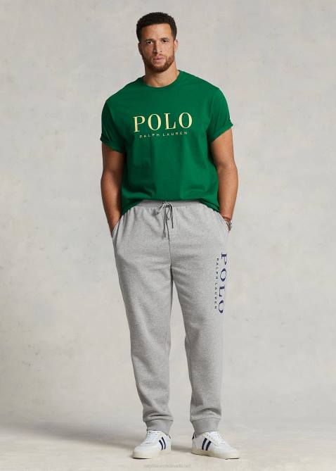 Men Ralph Lauren Logo Jersey T-Shirt 4DJ21557 Primary Green