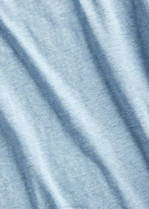 Men Ralph Lauren Logo Jersey T-Shirt 4DJ21695 Krrl054-Heather Blue