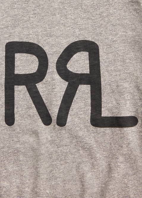 Men Ralph Lauren Logo Jersey T-Shirt 4DJ21696 Heather Grey