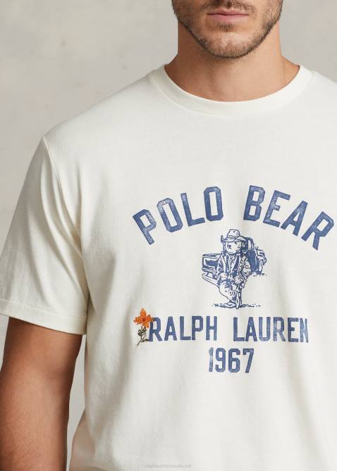 Men Ralph Lauren Polo Bear Jersey Crewneck T-Shirt 4DJ21462 Nevis
